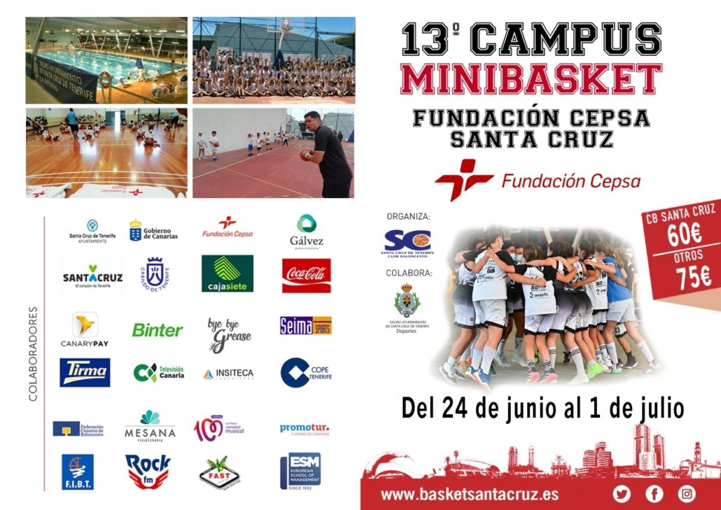 Inscripcion 13º Campus Minibasket 2022