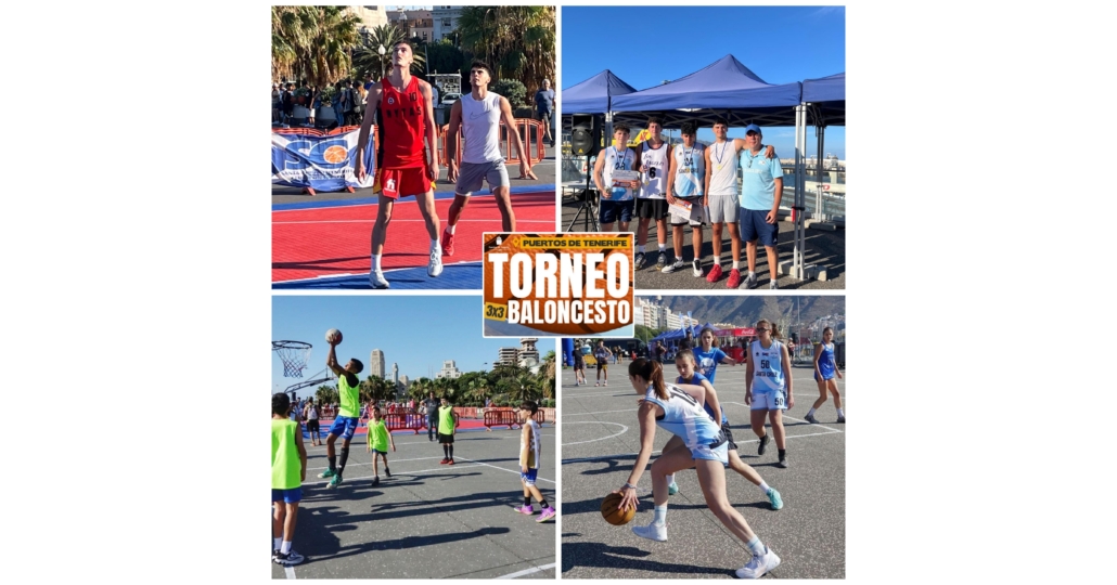 Éxito de participación en el I Torneo 3×3 Puertos de Tenerife