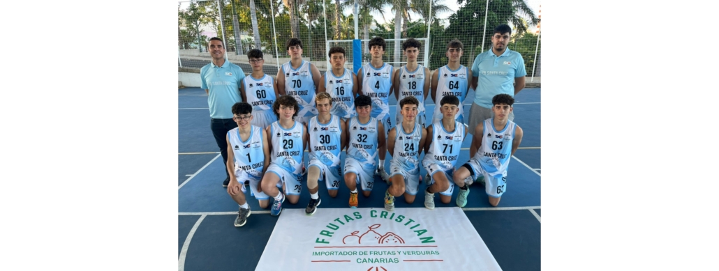 Frutas Cristian, patrocinador oficial del CB Santa Cruz en la final de la EYBL