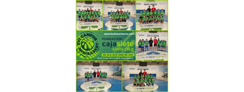 Campus de Minibasket Fundación CajaSiete: día de visitas y prácticas