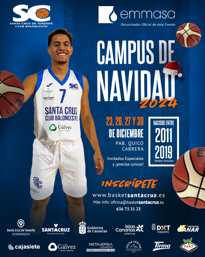 Abiertas las inscripciones para el  12º Campus de Navidad 2024 