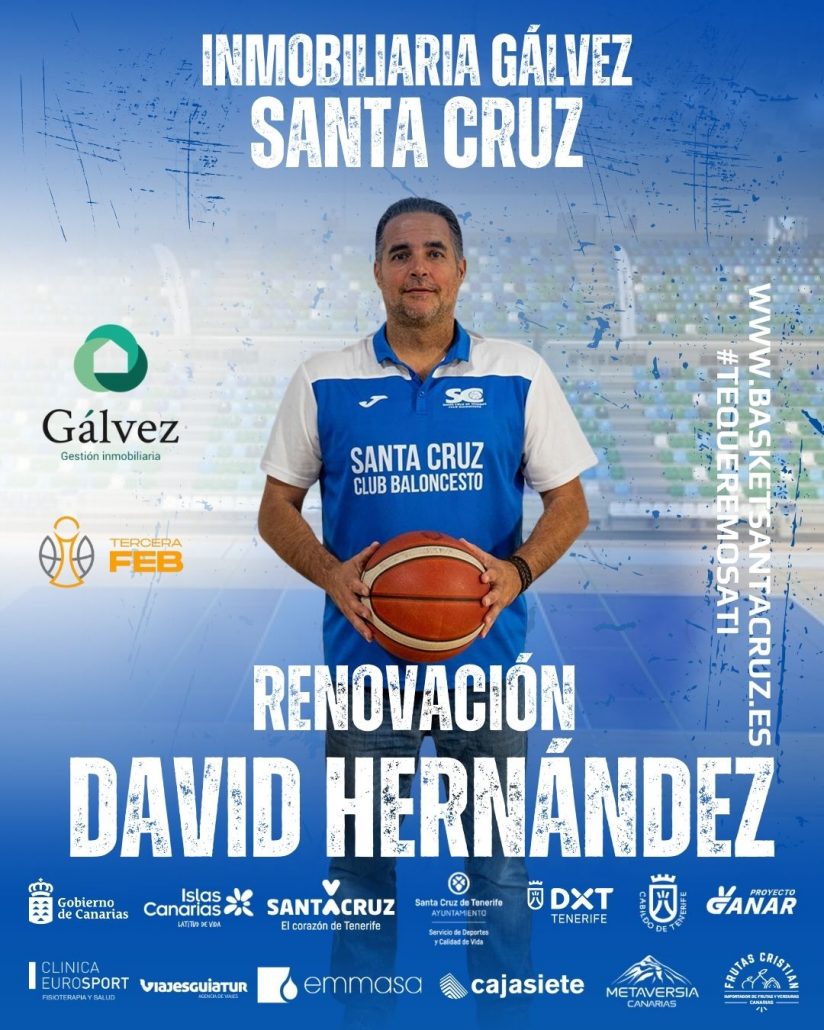 RENOVACIÓN OFICIAL | DAVID HERNÁNDEZ CONTINUARÁ AL FRENTE DEL INMOBILIARIA GÁLVEZ SANTA CRUZ