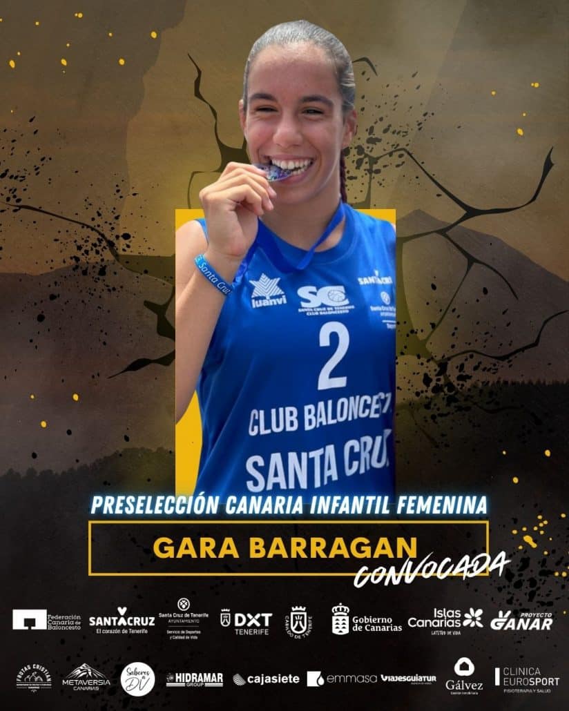 Gara Barragán convocada para la Preselección Canaria Infantil Femenina