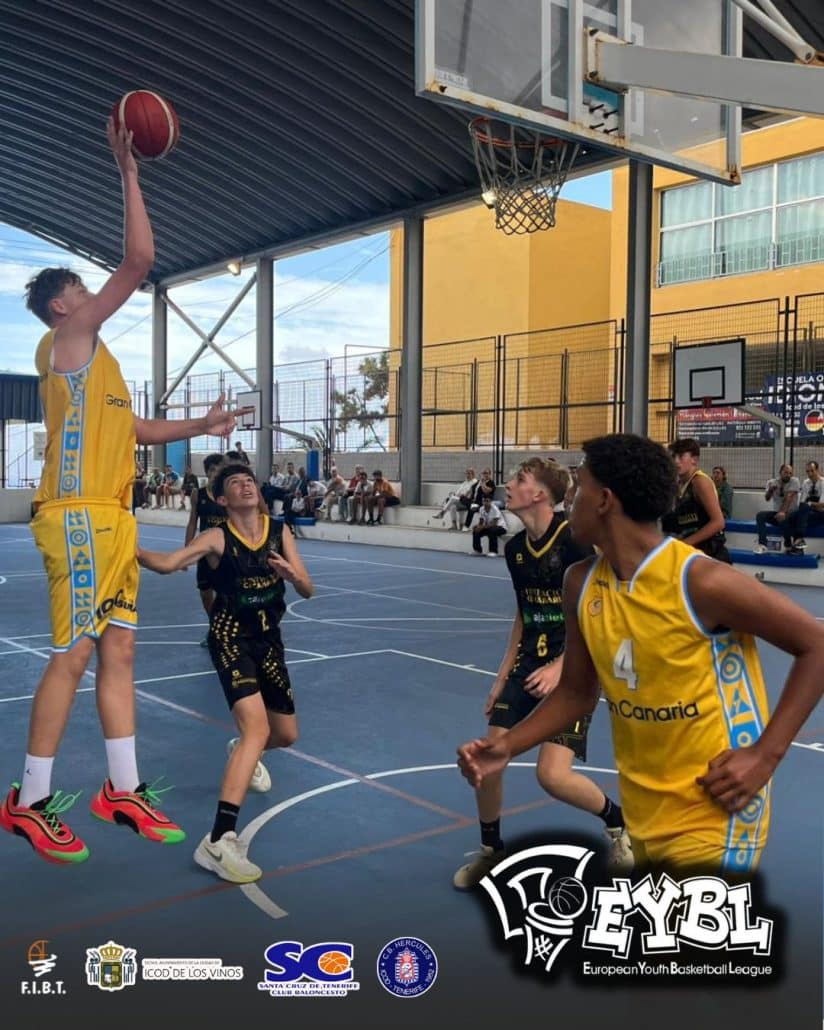 Icod de los Vinos se convierte en epicentro del baloncesto europeo con el Stage EYBL U14