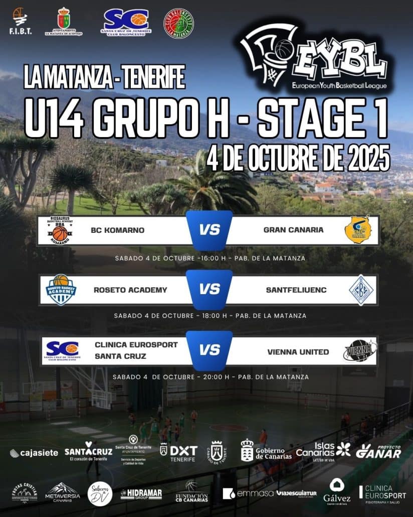 La EYBL llega hoy a La Matanza de Acentejo