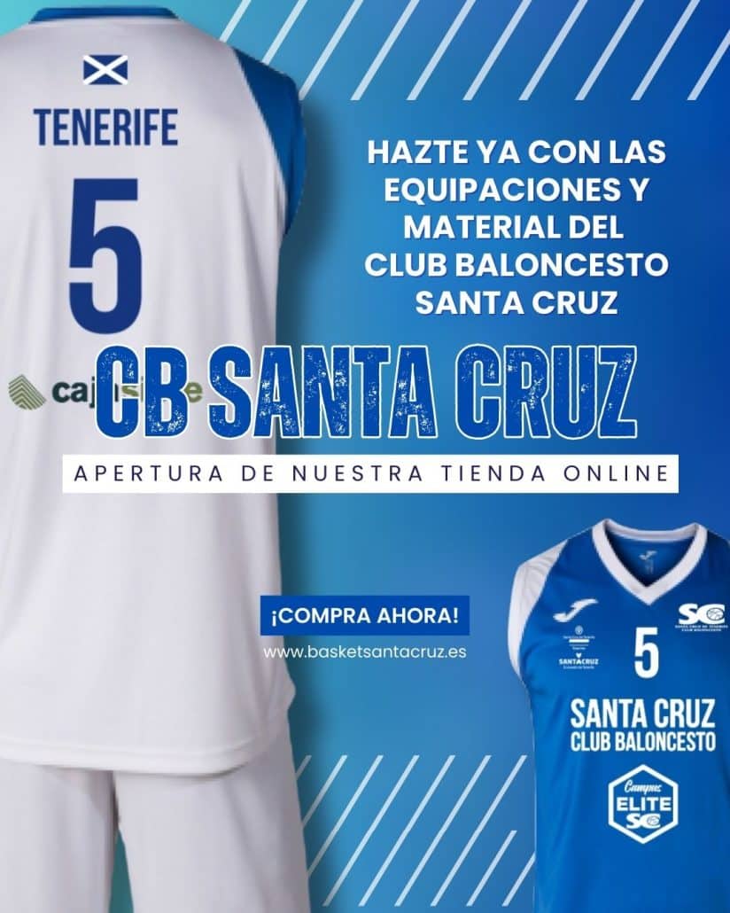 Apertura de la Tienda Online del CB Santa Cruz