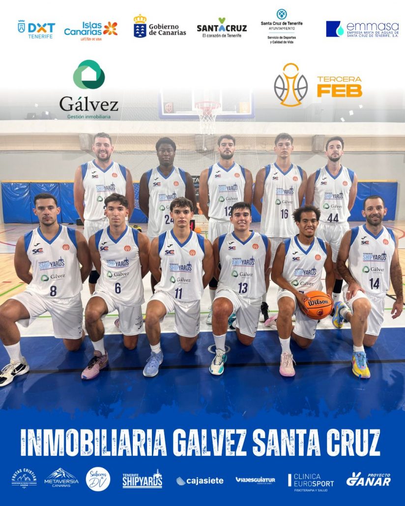 El Inmobiliaria Gálvez Santa Cruz, gana 4 partidos fuera en su regreso a Tercera FEB.