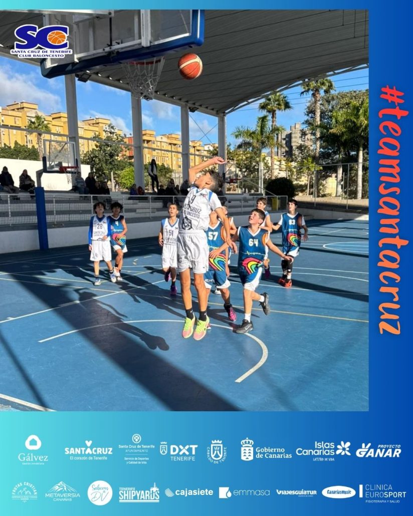 Las Delicias vibró con el Preinfantil Masculino del CB Santa Cruz