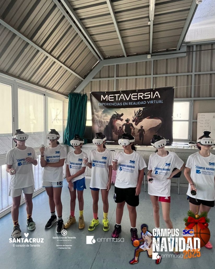Jornada de Realidad Virtual en el Campus de Navidad Emmasa 2025 con Metaversia