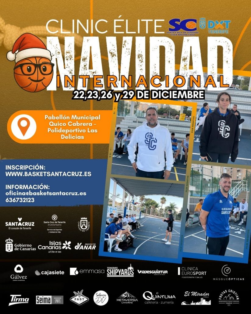 Clinic ÉLITE Navidad Internacional 2025: formación y excelencia en Santa Cruz de Tenerife