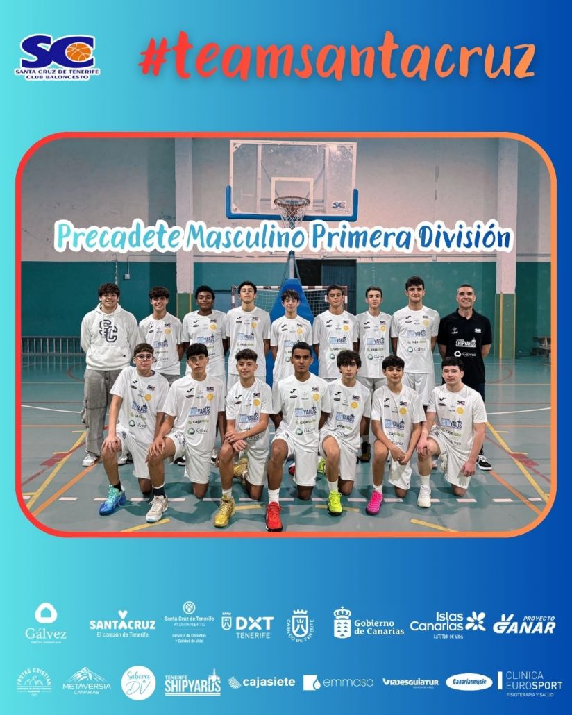 El Precadete Masculino Insular del CB Santa Cruz sigue creciendo en Primera División