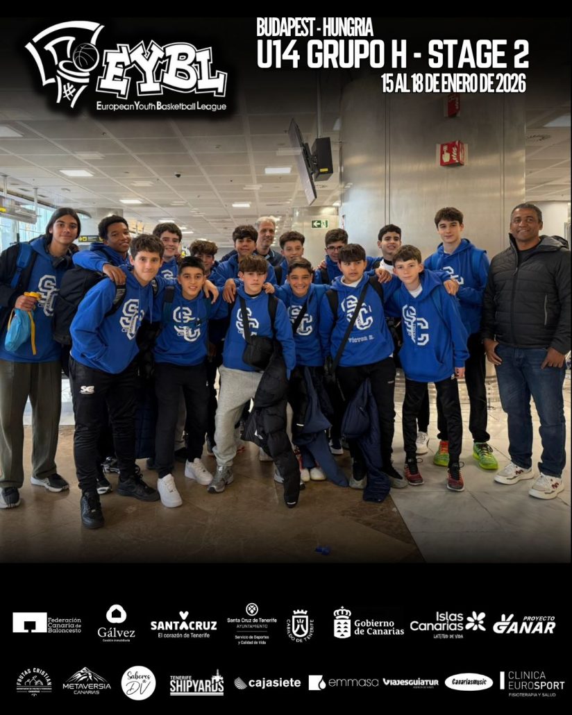 Clínica Eurosport Santa Cruz U14 vive la EYBL en Budapest