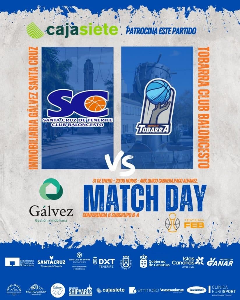 El Inmobiliaria Gálvez Santa Cruz busca dejar los puntos en casa ante el CB Tobarra