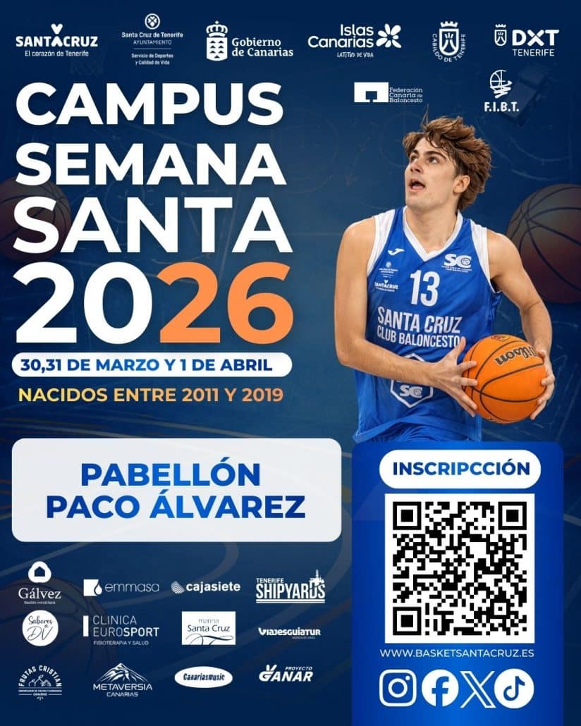 El CB Santa Cruz abre inscripciones para su Campus de Semana Santa 2026