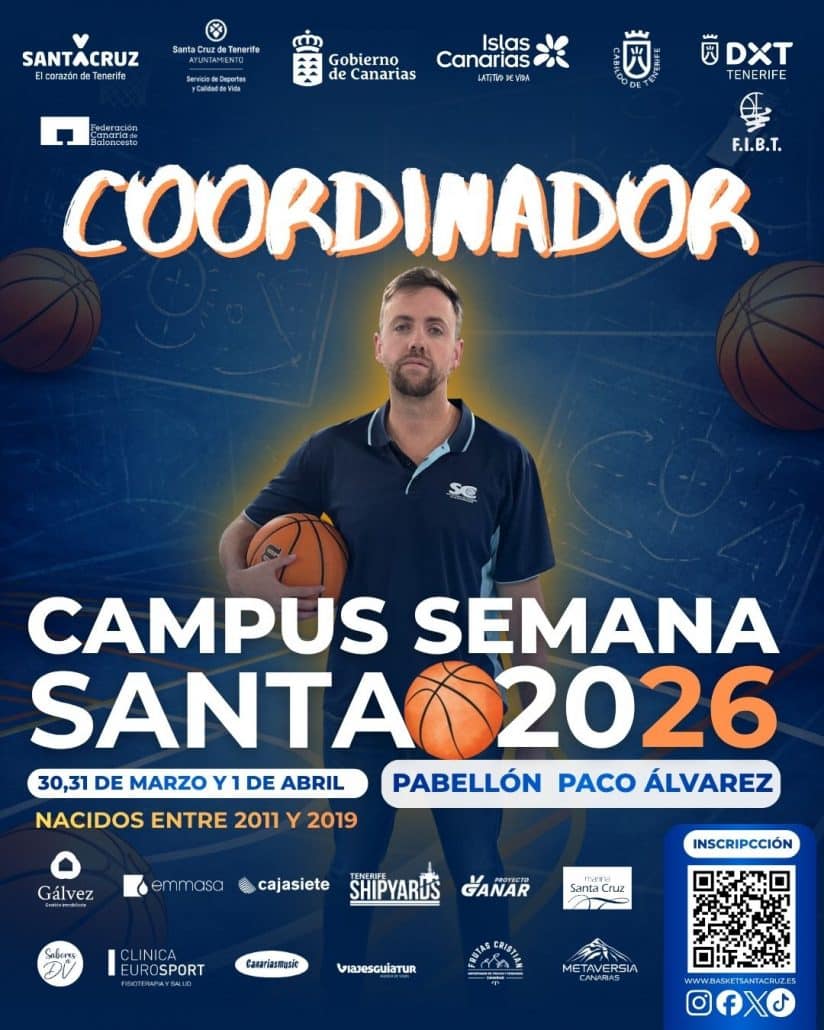 El CB Santa Cruz lanza su Campus de Semana Santa 2026 bajo la coordinación de José Hortigüela