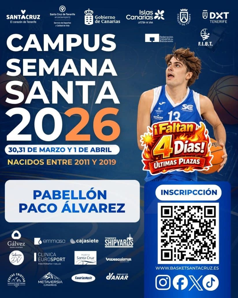 Última llamada para el Campus CB Santa Cruz: cuenta atrás para el inicio con más de 40 inscritos