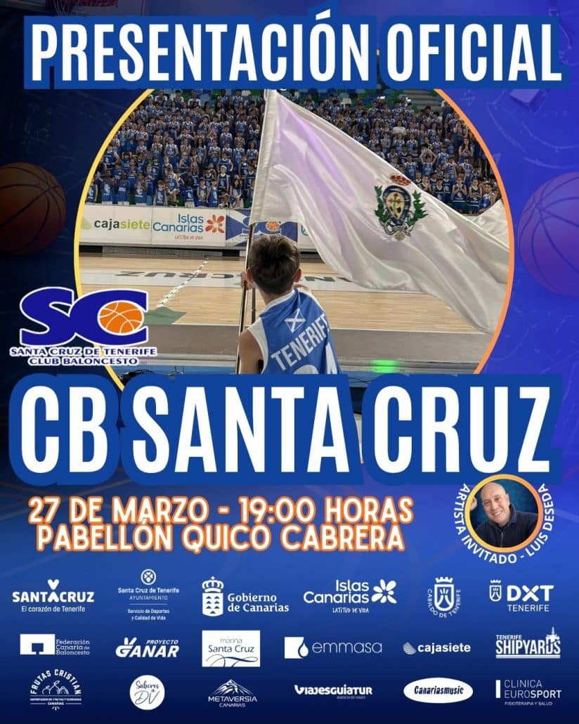 CB Santa Cruz presenta su temporada 2025-2026 en un gran evento con más de 400 deportistas