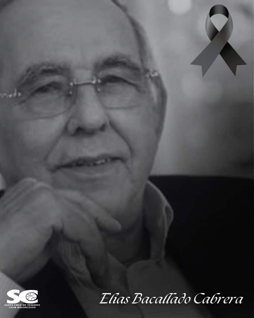 Fallece don Elías Bacallado Hernández, padre del presidente del CB Santa Cruz