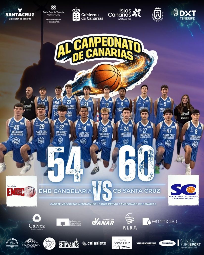 El Santa Cruz gana al Candelaria y estará entre los 6 mejores equipos de Canarias