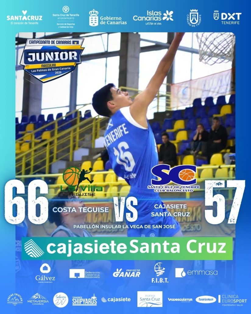El Cajasiete Santa Cruz compite hasta el final en cuartos de final del Campeonato de Canarias