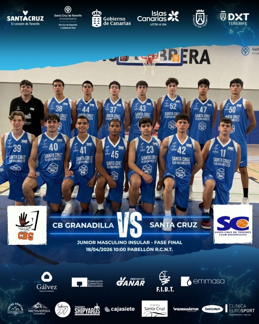 El Junior Insular del CB Santa Cruz disputa la semifinal de liga ante el CB Granadilla