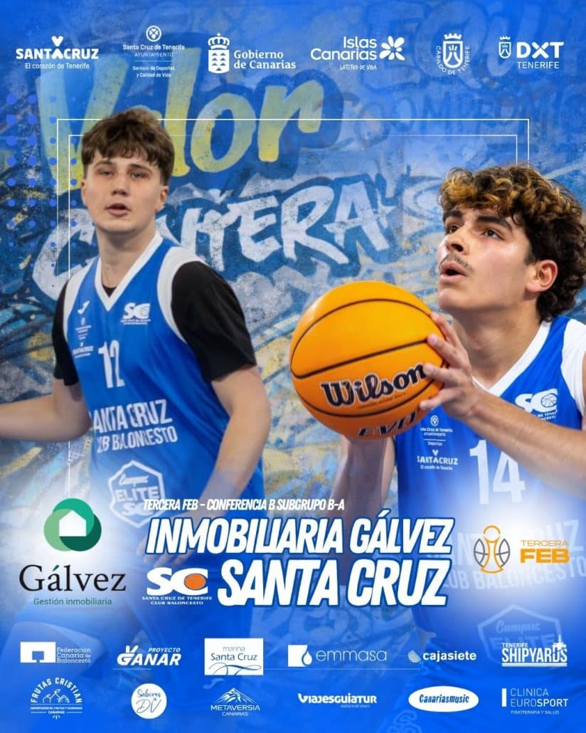 El futuro ya está aquí: debut de Ulises Jordán e Izan Hernández con el primer equipo del Inmobiliaria Gálvez Santa Cruz