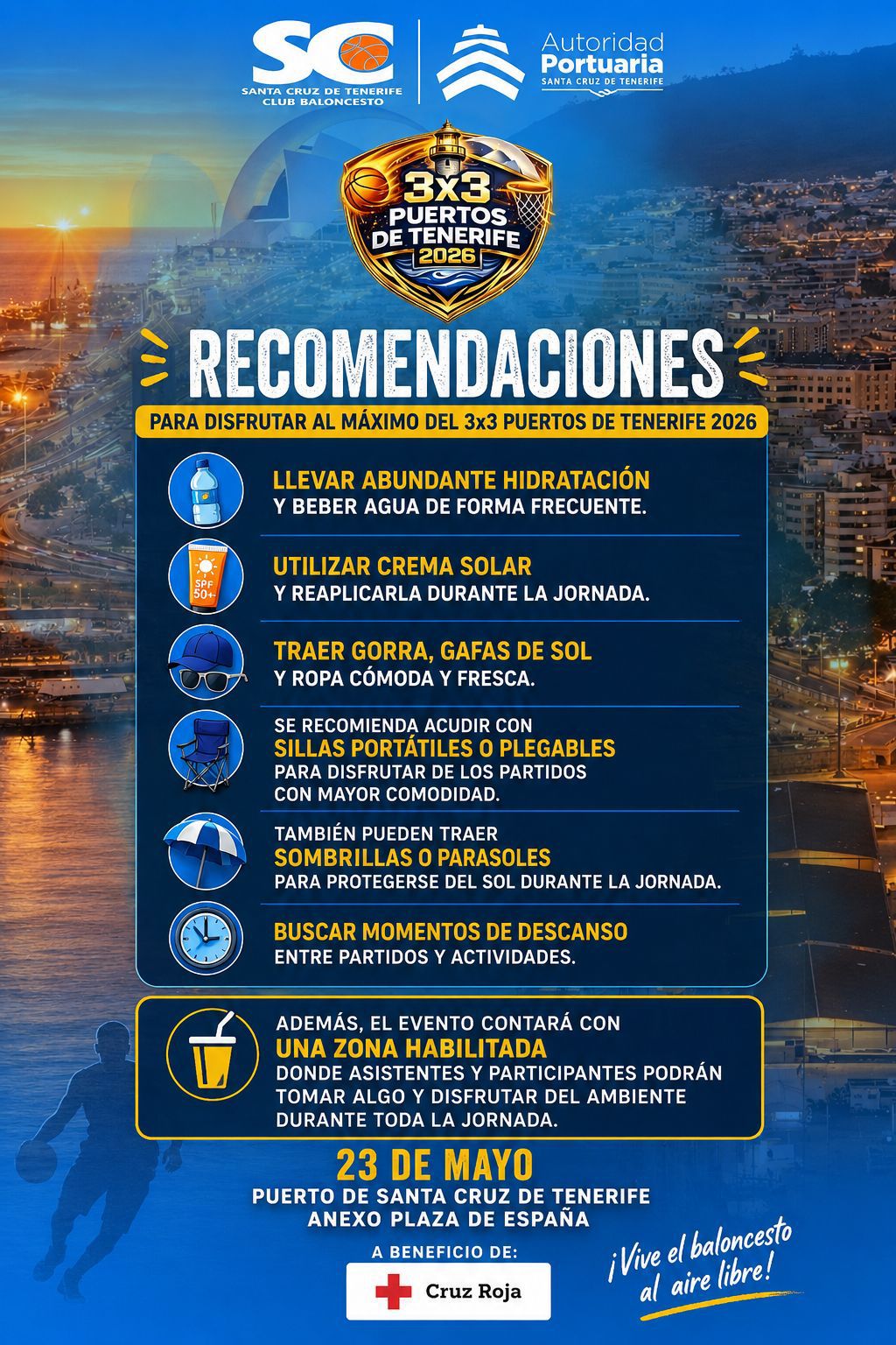Recomendaciones 3x3 Puertos de Tenerife
