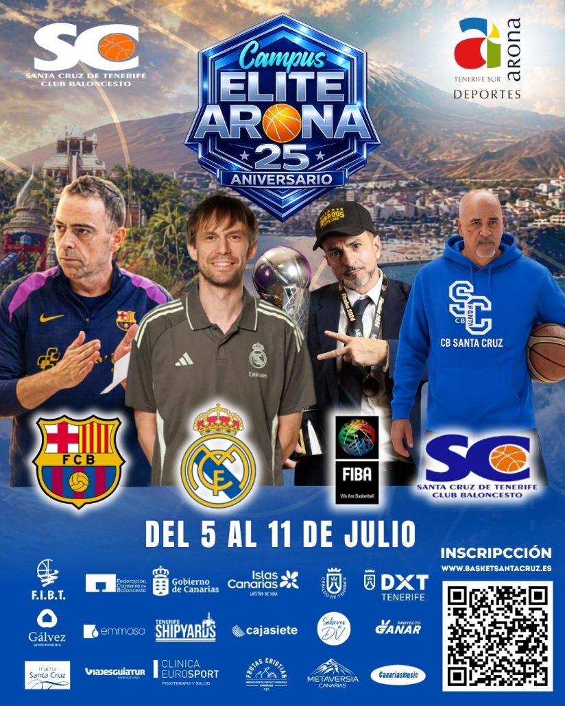 Abierto el plazo de inscripción para quienes ya reservaron su plaza en el Campus Élite Arona 2026