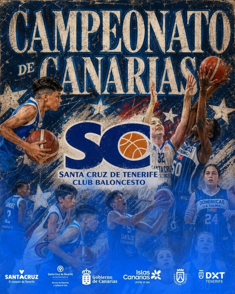 El CB Santa Cruz hace historia y mete a sus dos equipos preinfantiles entre los cuatro mejores de Canarias