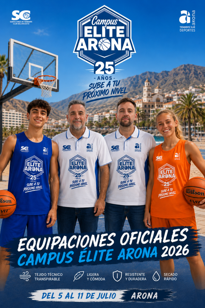 El Campus Élite Arona 2026 presenta las equipaciones oficiales de jugadores y cuerpo técnico