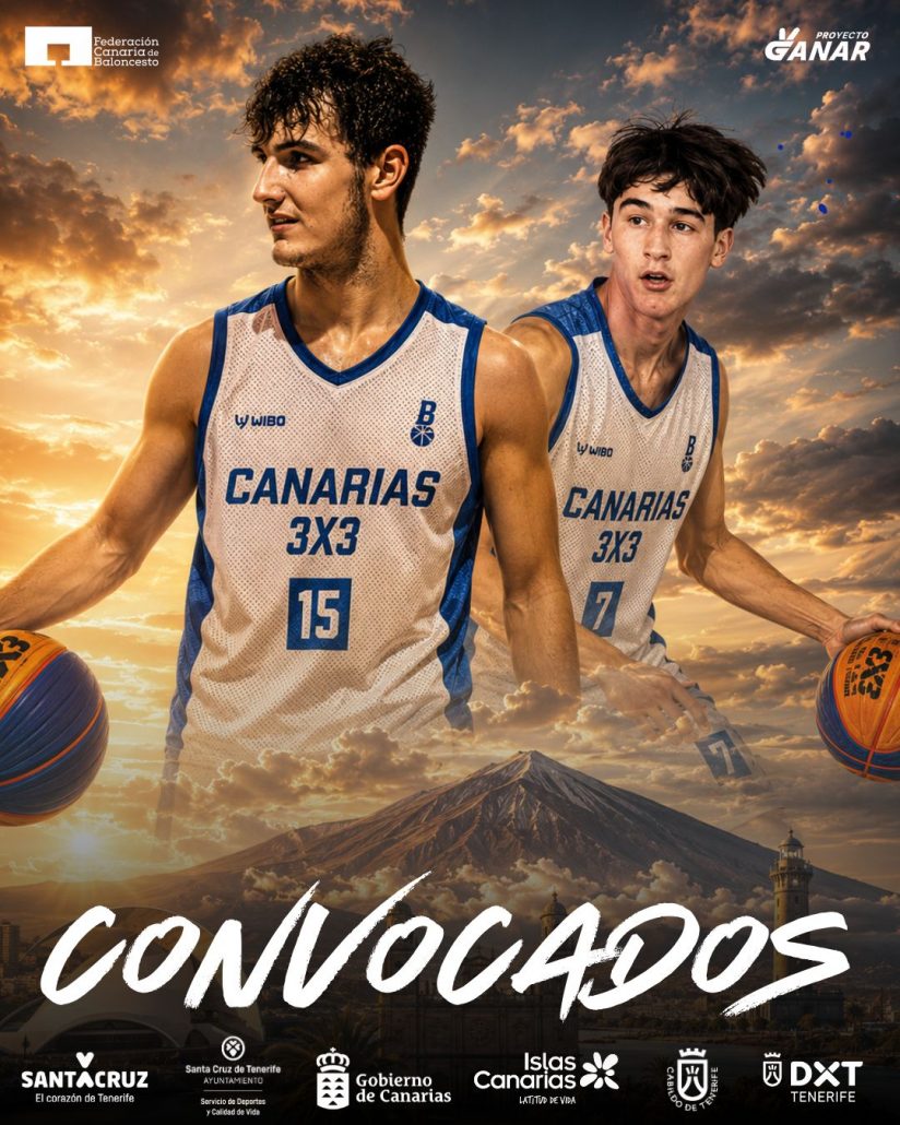 Doble representación del CB Santa Cruz en la Selección Canaria 3×3