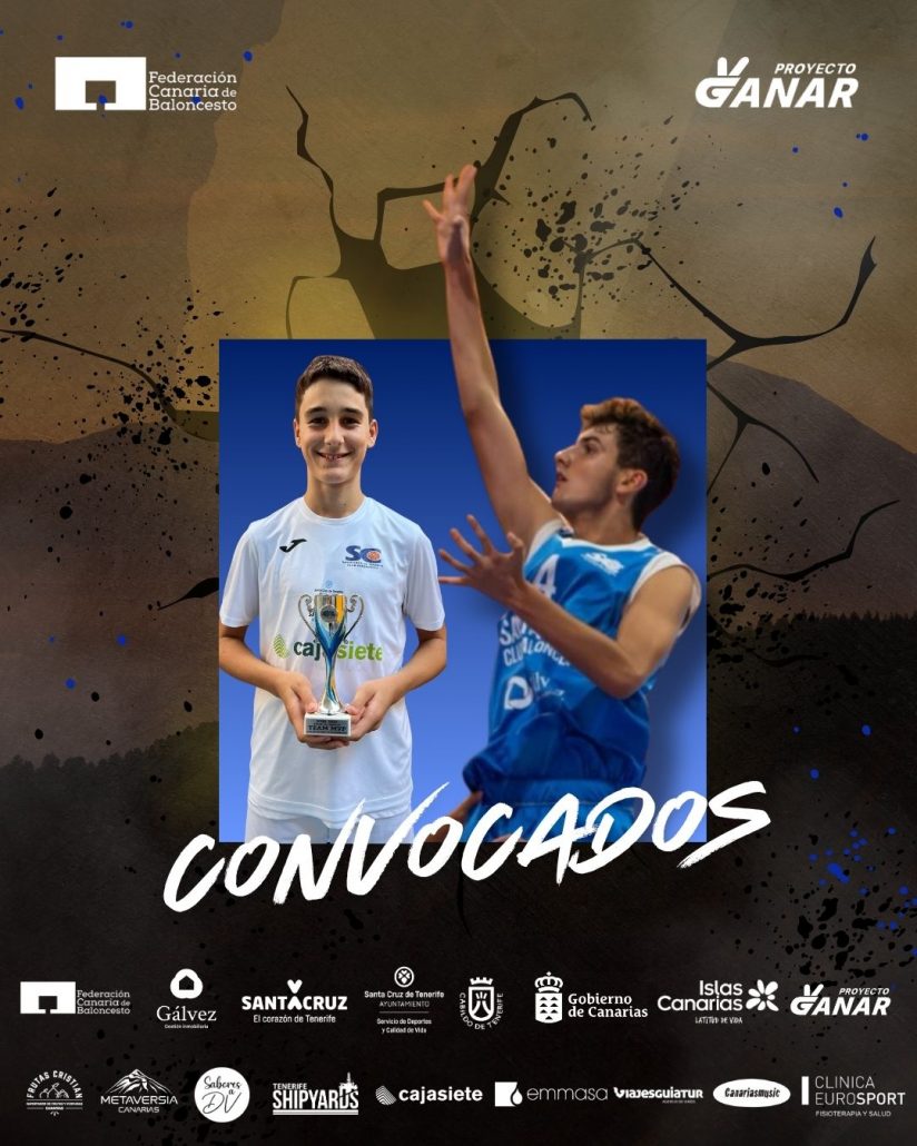 Oswaldo Daniel Torres e Israel Mesa, convocados por las preselecciones canarias de baloncesto 3×3