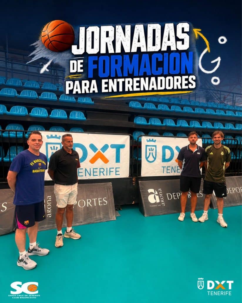 Las jornadas de Formación para Entrenadores reúnen en Arona a un elenco de lujo del baloncesto nacional