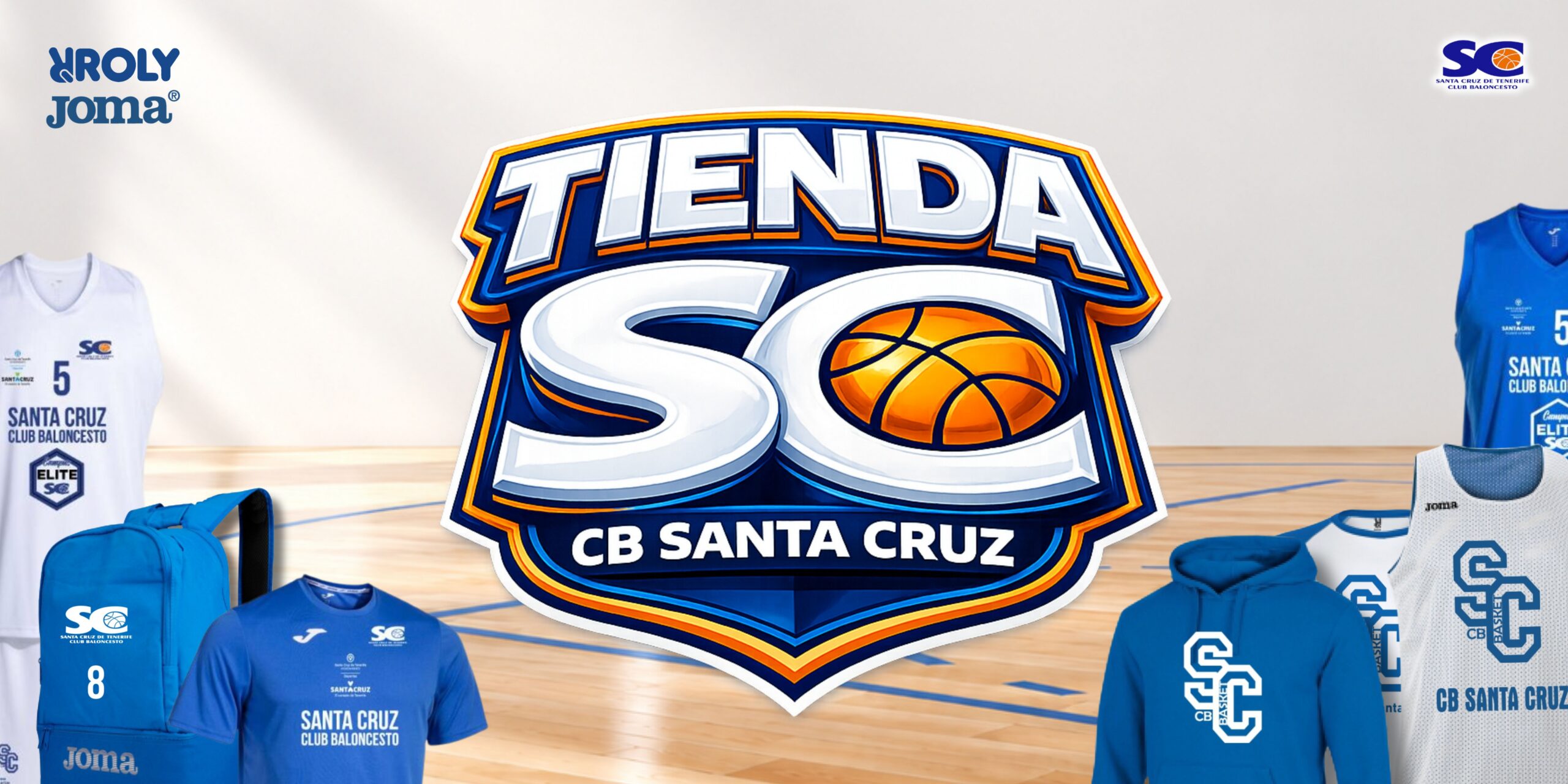 Tienda oficial del Club Baloncesto Santa Cruz