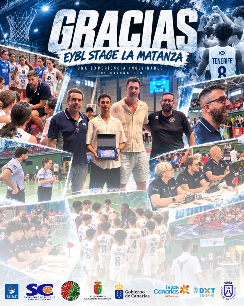 Gracias por hacer posible el EYBL Stage U14 en La Matanza